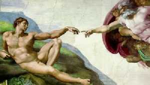 Dieu cr�ant gratuitement sa cr�ation comme un vis-�-vis