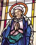 Ste Monique en pri�re